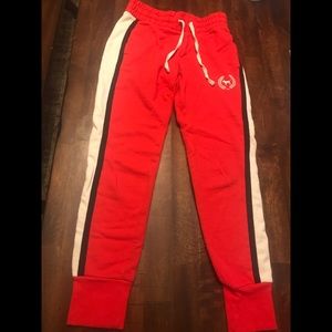 Pink(brand) red pants